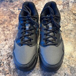 Like New New Balance Men's Steel Toe Black and Gray Safety Shoes